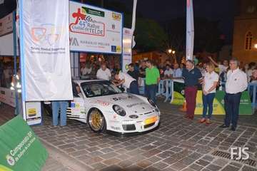 San Juan, escenario de la protocolaria ceremonia de salida del Rallye de Telde (Foto Francisco Javier Santana)